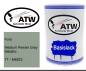 Preview: Ford, Medium Pewter Gray Metallic, TT / M6822: 500ml Lackdose, von ATW Autoteile West.